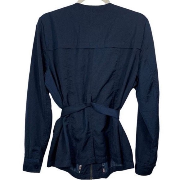 Anthropologie Hei Hei Belted Anorak Utility Field Jacket size Large - Picture 6 of 6